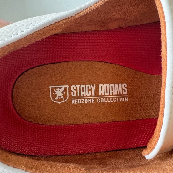 Stacy Adams Preston Lace Up Plain Toe Oxford Size 11 M Leather Wedding Prom - Picture 9 of 11